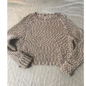 Free People knit sweater